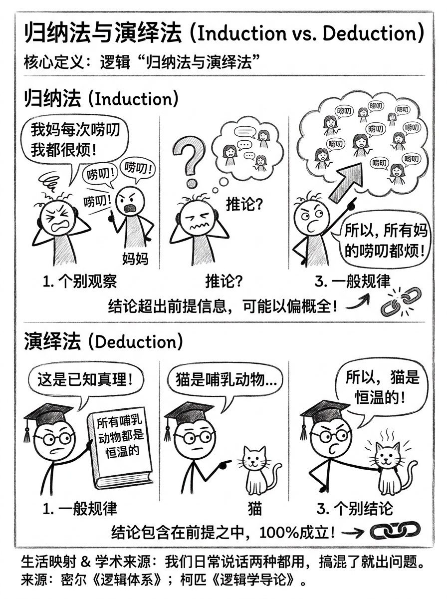 归纳法与演绎法