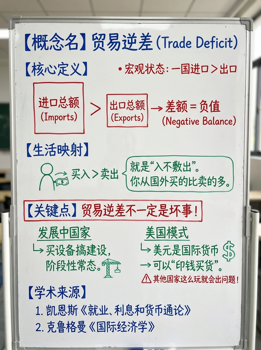 贸易逆差
