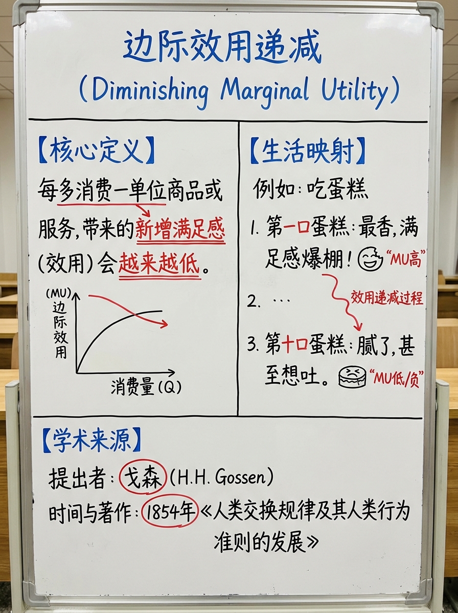 边际效用递减